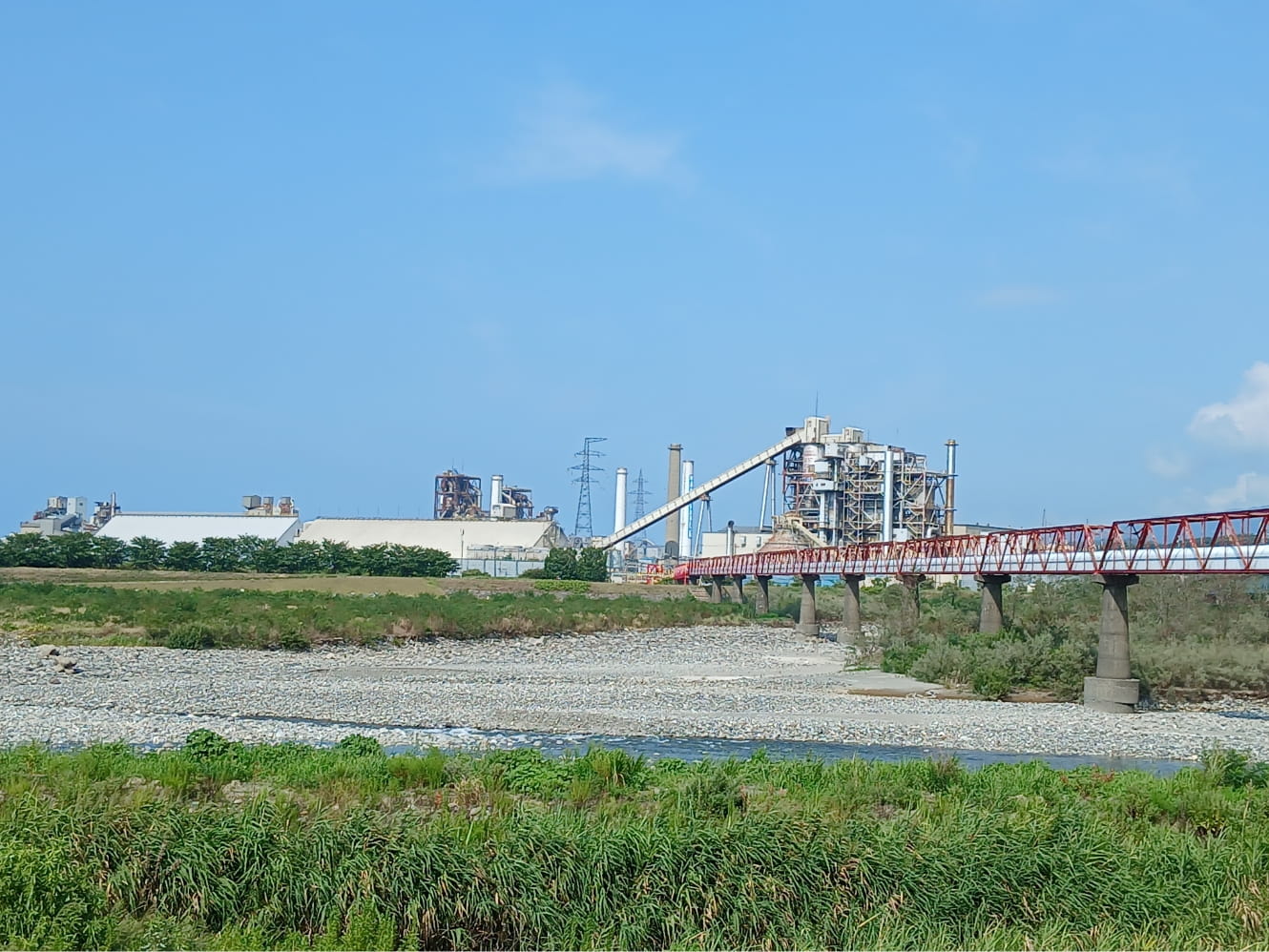 長距離ベルトコンベヤ
